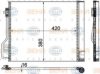 BEHR HELLA SERVICE 8FC 351 304-291 Condenser, air conditioning